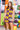 Purple & Yellow Football Checkered Dress