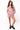 Red Stripe Scattered Nutcracker & Bow Cotton Button Up Top