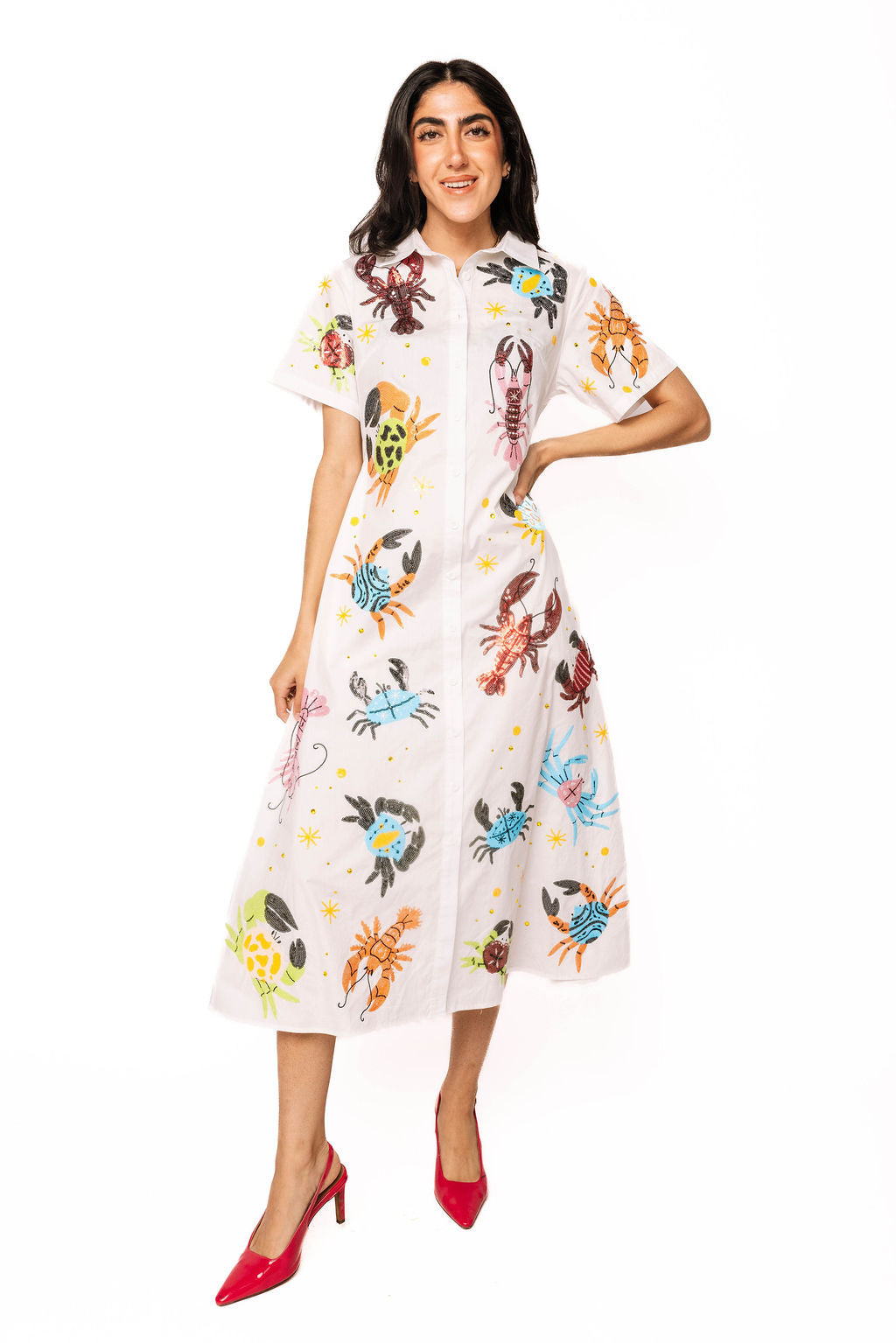 crisp cotton dress Few Moda | Judy Cotton Dress