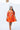 Orange Toucan Asymmetrical Dress