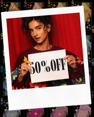 Black Friday 50% Off