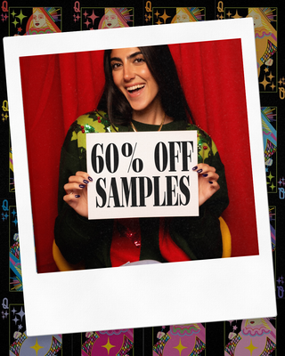 Black Friday 60% off samples