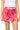 Sample Neon Pink Full Sequin Skirt