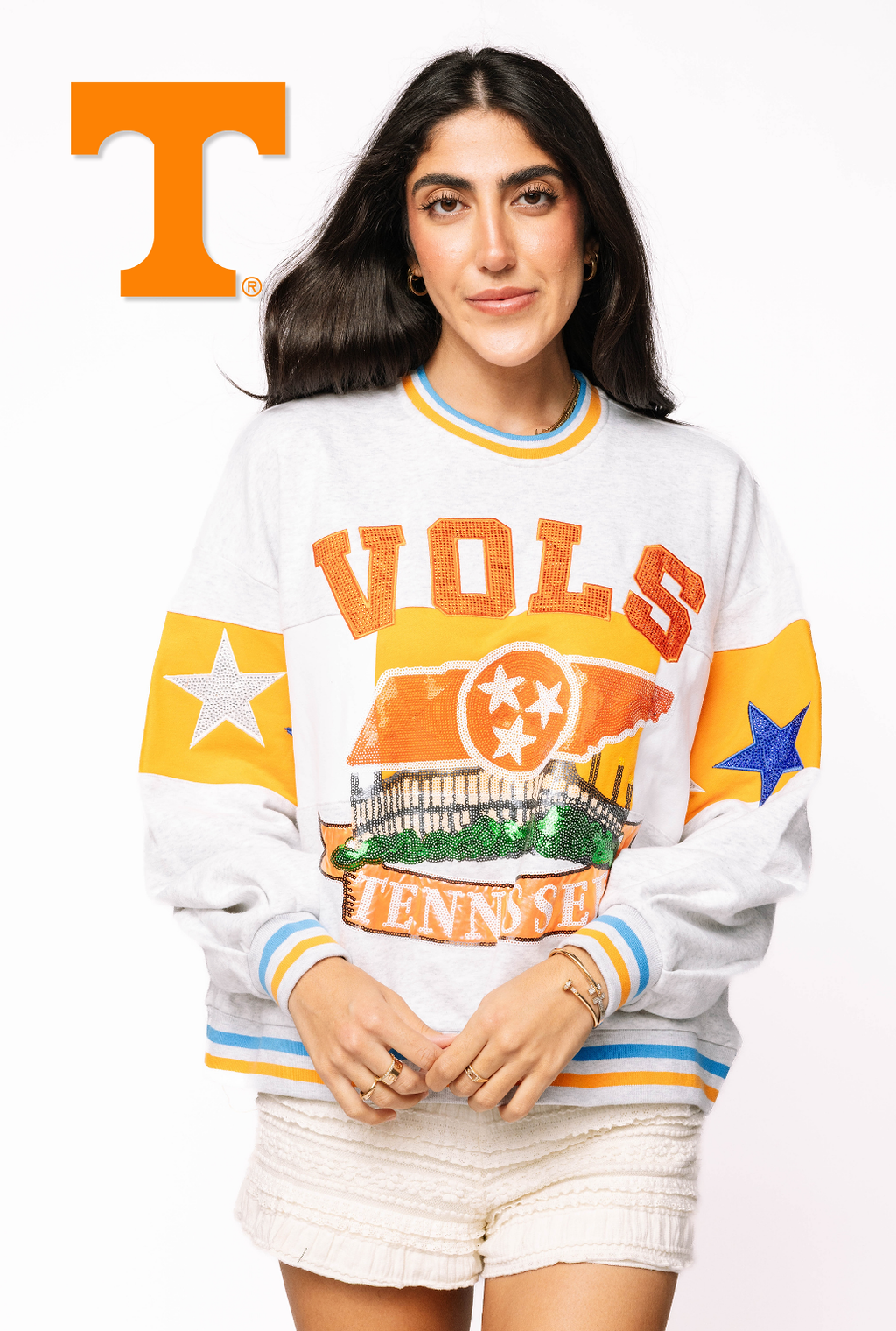 Licensed Sample - Tennessee Vintage Stadium Star Sweatshirt