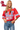 Licensed Ole Miss Oversized Gingham Jersey Tee