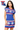 Licensed Sample - LA Tech Vintage Football Stripes Sweater Dress