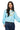 Sample Aqua ‘Teach’ Teacher Icon Necklace  Sweatshirt
