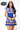Licensed Sample - Florida Vintage Football Stripes Sweater Dress
