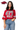 Licensed Arkansas Oversized Gingham Jersey Tee