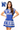 Licensed Sample - Memphis Vintage Football Stripes Sweater Dress