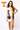 Licensed Sample - Orange & White Hound Dog Cardigan Sweater Tank Dress
