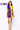 Licensed Sample - Purple & Yellow Tiger Cardigan Sweater Tank Dress