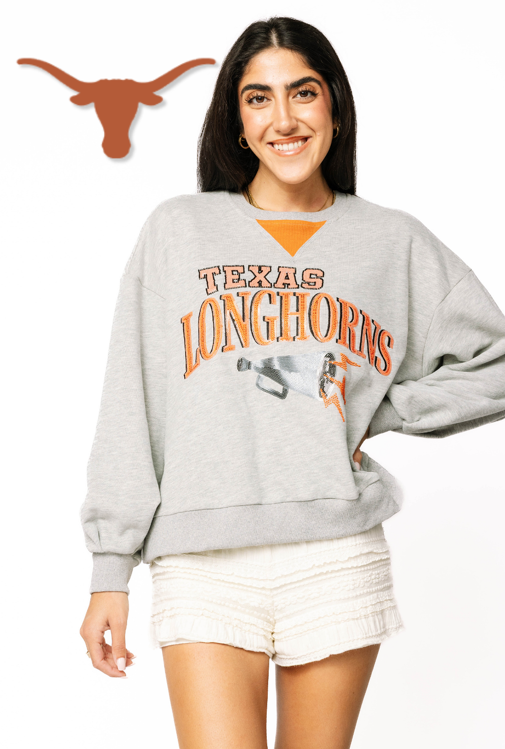 Licensed Sample - Texas Megaphone and Icons V Sweatshirt