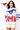 Licensed Sample - SMU Oversized Mascot Sweater
