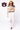 Licensed- White, Navy & Orange 'Auburn' Tiger Stripe Top