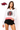 Licensed Arkansas Striped Collar Circular Mascot Sweatshirt