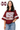 Licensed Miss State Oversized Gingham Jersey Tee