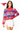 Licensed Sample - SMU Vintage Football Helmet Stripe Turtle Neck Sweater