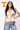 Licensed- White & Orange Tenn Full Sequin Button Up Sweater Vest