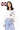 Licensed Sample - Miss State V Neck Striped Cuff Cowbell LS Sweater with Small Mascot