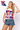 Licensed LA Tech Metallic Word with Icons Tee