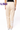 Licensed Sample - LSU Tan W/White Jewel Letter Sweatpant