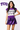 Licensed 'TCU' Colorblock Jewel Letter Short Sleeve Sweater