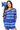 Licensed Sample - Memphis Full Sequin Skinny Stripe Cardigan/Short SET