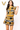 Licensed Sample - Vanderbilt Vintage Football Helmet Stripe Vest and Skirt Set