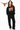 Licensed Sample - Texas Black W/ Multi Jewel Letter Sweatshirt/Pant SET