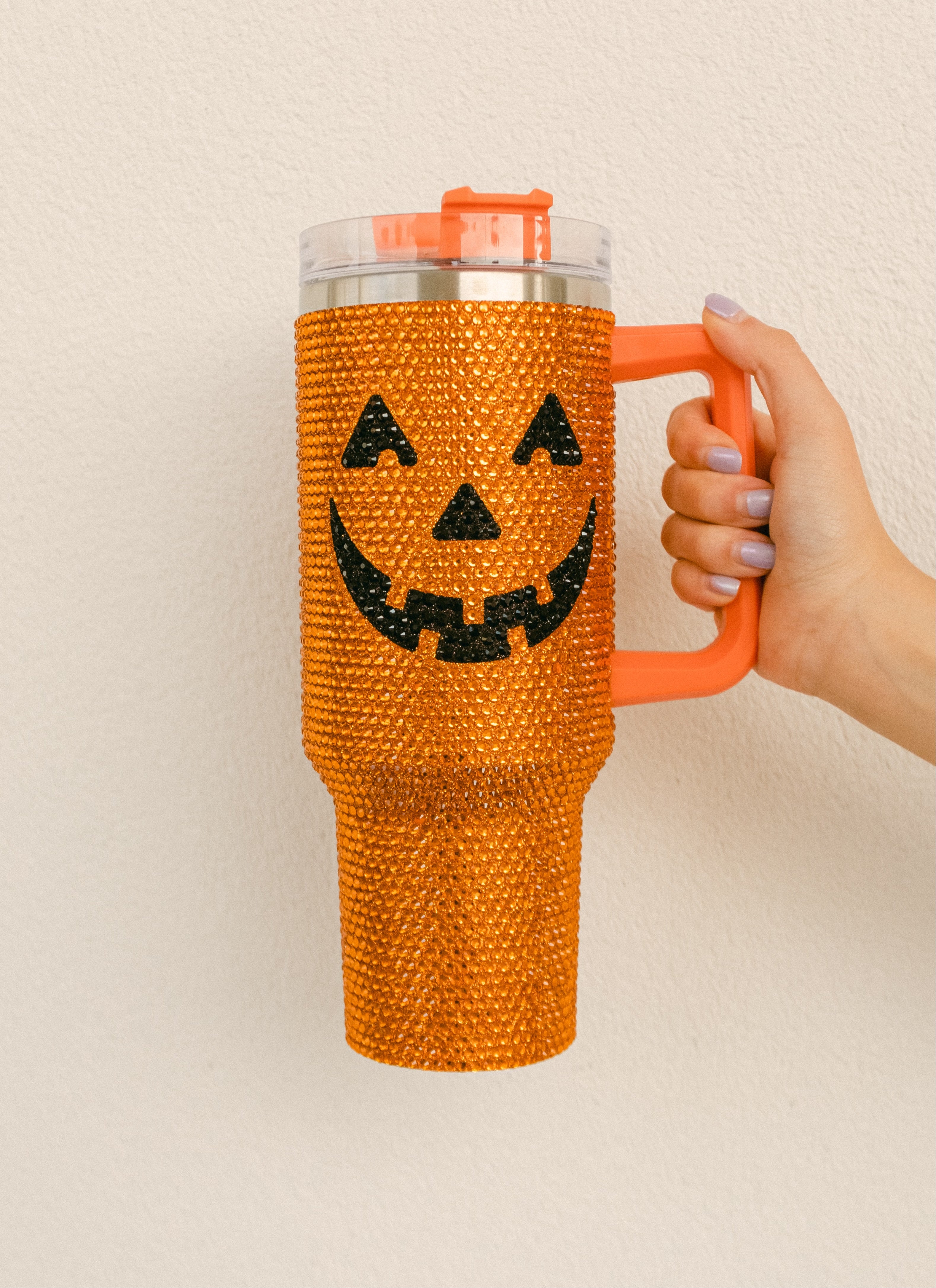 Orange Pumpkin Tumbler