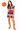 Licensed Sample - Clemson Vintage Football Helmet Stripe Vest and Skirt Set