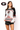 Licensed Georgia Striped Colorblock Sweater