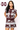Licensed Sample - Miss State Vintage Football Helmet Stripe Vest and Skirt Set
