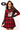 Licensed Sample - Georgia Plaid Mascot Sweater Dress