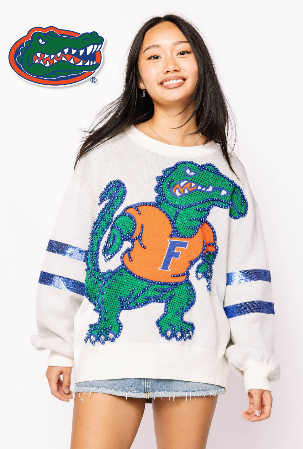 Licensed Sample - Florida Oversized Mascot Sweater