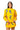 Sample Dark Yellow Multi Striped Chili Pepper Sweatshirt & Short Set