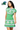 Licensed Sample - Tulane Vintage Football Stripes Sweater Dress