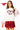 Licensed Sample -SMU Feather Sleeve Sweater