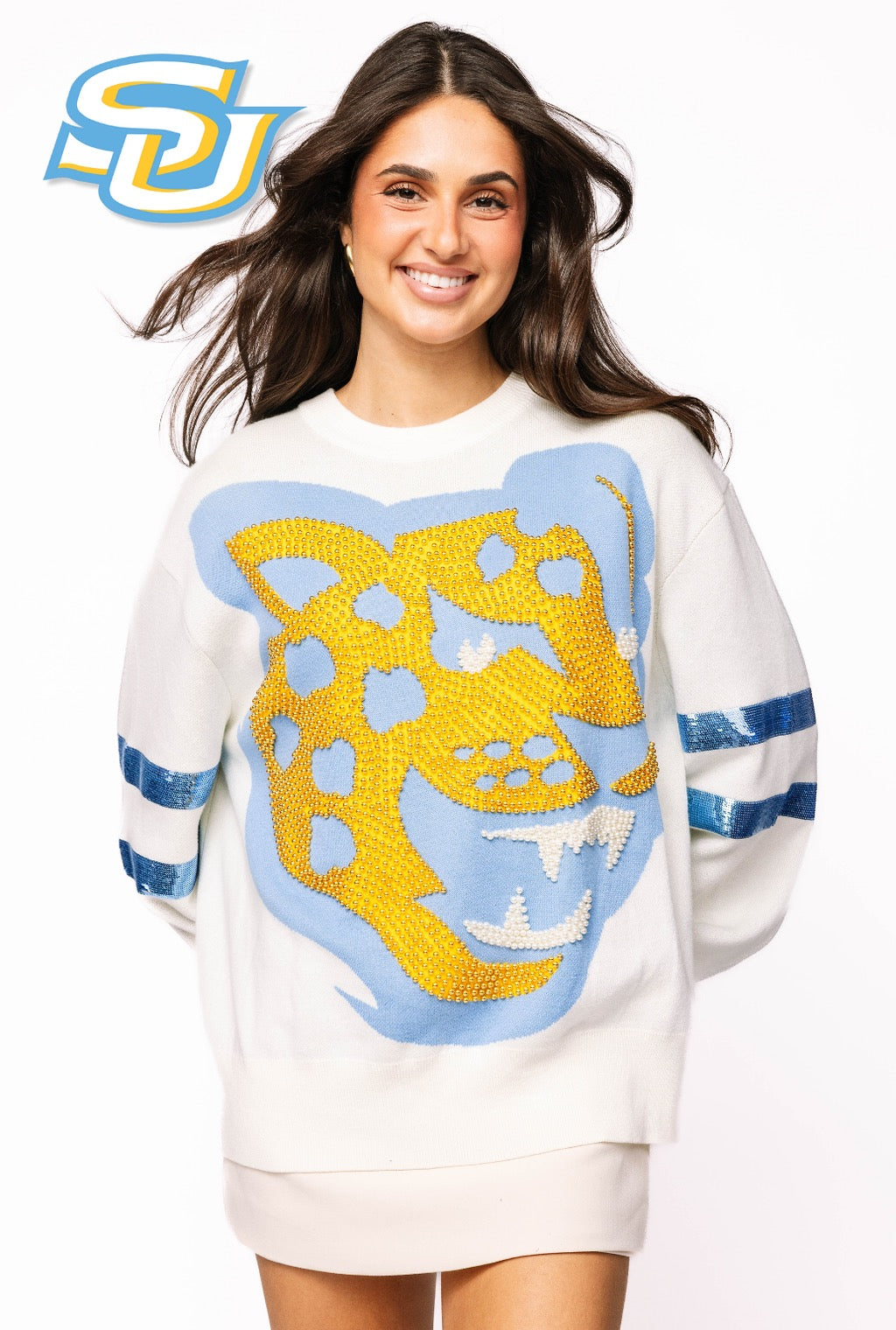 Licensed Sample - Southern Oversized Mascot Sweater