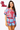 Licensed Sample - Ole Miss Plaid Tie Back Cotton Top and Shorts Set