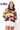 Licensed LSU Vintage Football Helmet Stripe Sweater