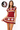 Licensed Sample - FSU Vintage Football Stripes Sweater Dress