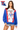 Licensed Sample - LA Tech Football Player With Flag Sweatshirt