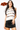 Licensed Sample - OK State Full Sequin Skinny Stripe Vest