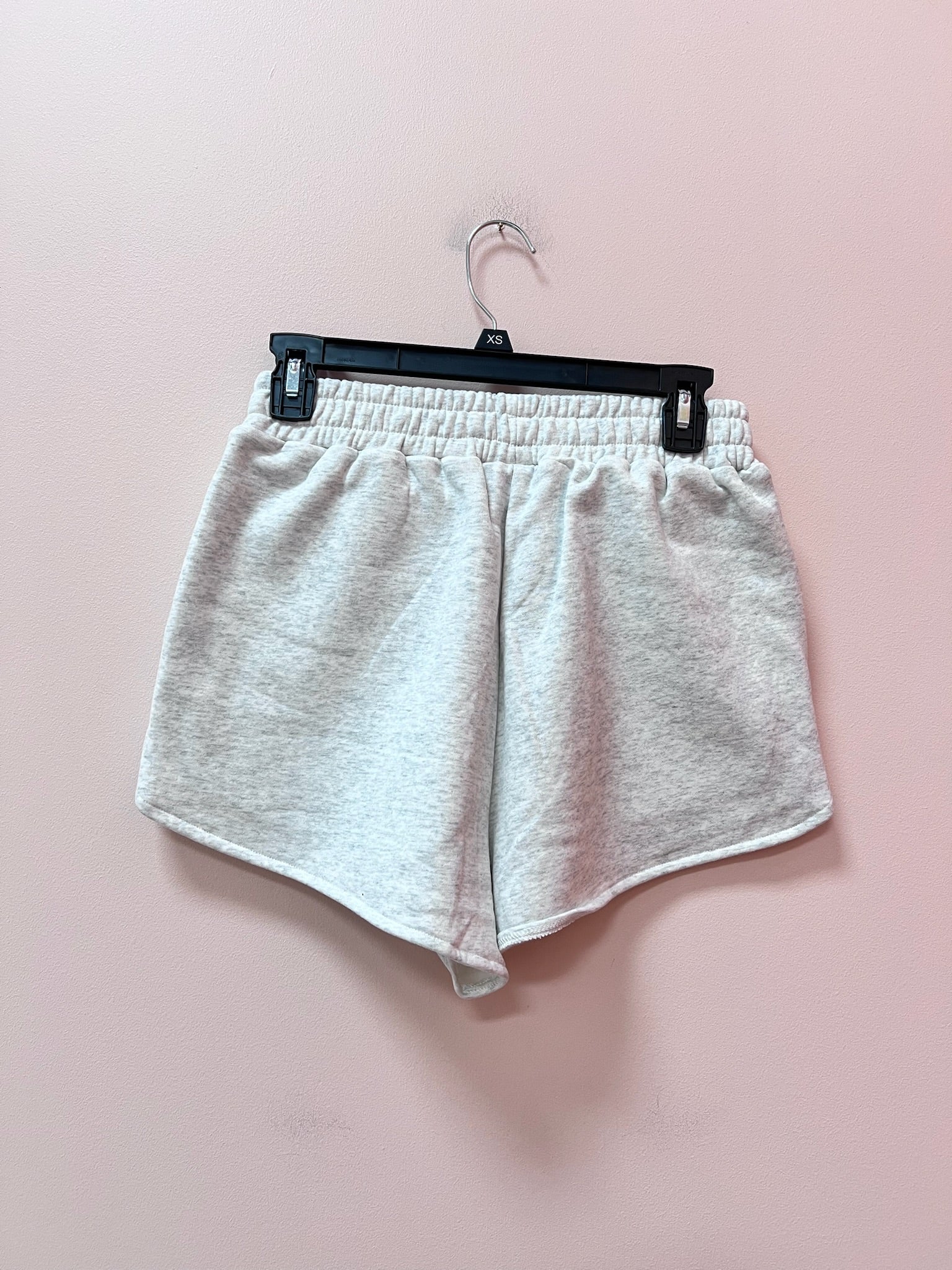 SAMPLE- LIGHT GREY MARDI GRAS MASK SHORTS