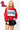 Licensed Sample - Ole Miss Colorblock Jewel Letter Sweater