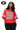 Licensed UGA Oversized Gingham Jersey Tee