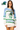 Licensed Sample - Tulane Striped Colorblock Sweater