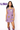 Licensed LSU Mini Icon Gingham Collar Dress
